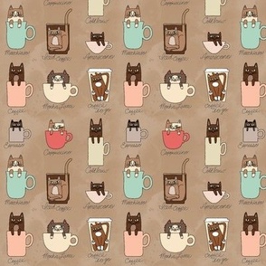 Cats And Food Fabric Wallpaper and Home Decor Spoonflower